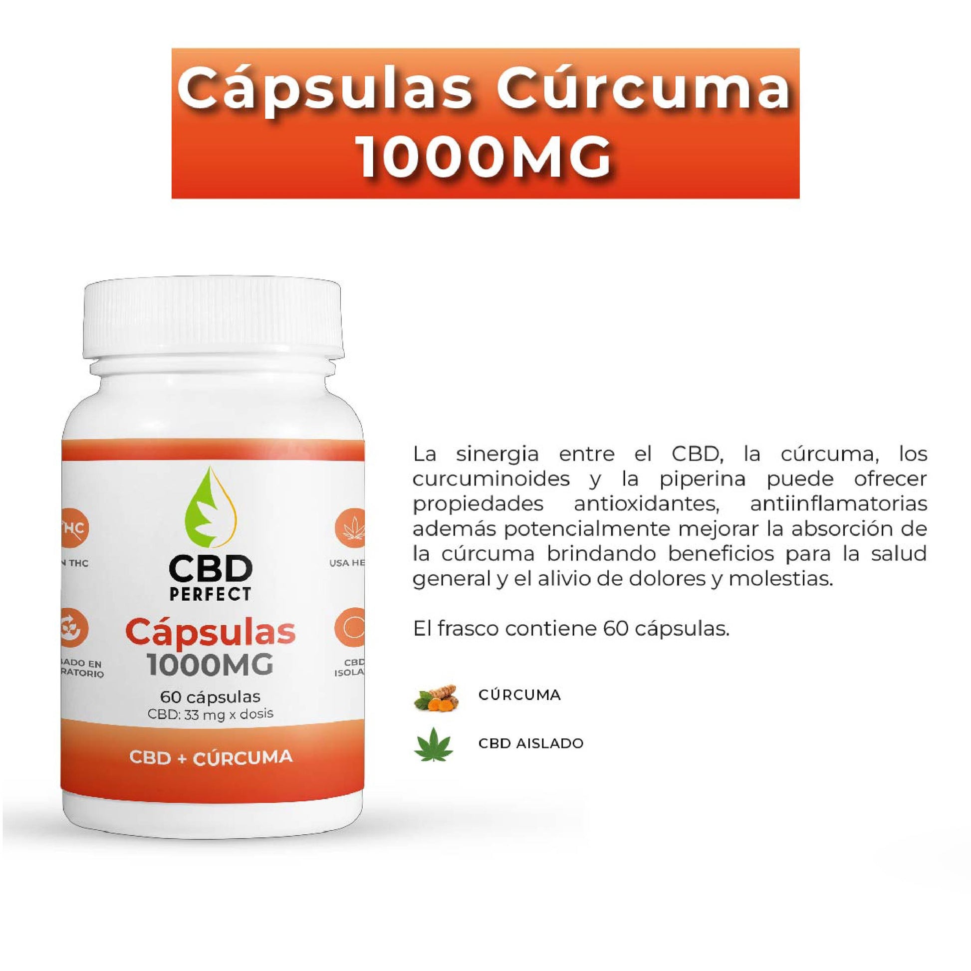 cápsulas CBD Cúrcuma 1000mg espec