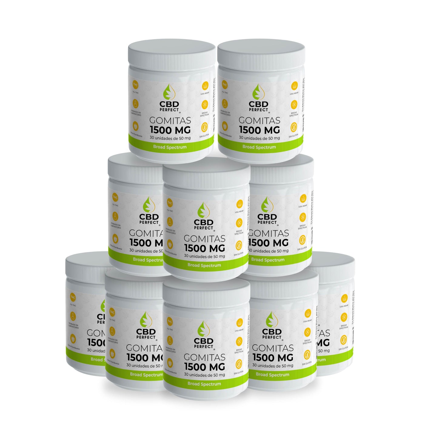 Gomitas de CBD Sabor Frambuesa x10