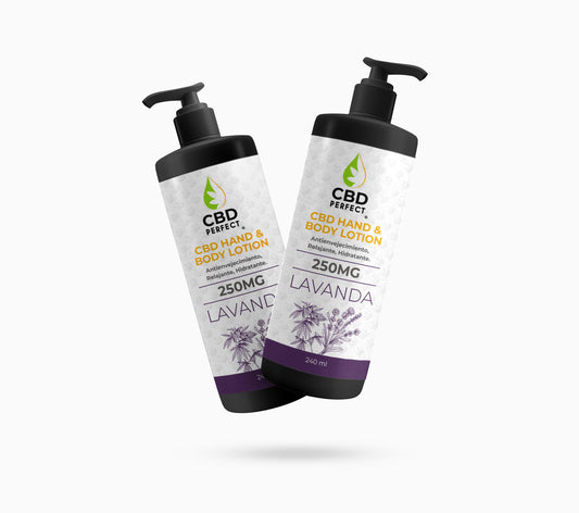 Loción Corporal con CBD Lavanda