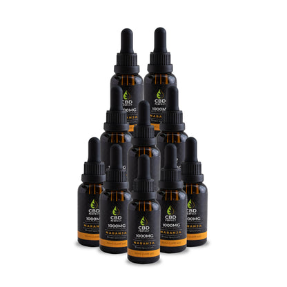 Aceite de CBD 1000 MG - 3 Sabores x 10