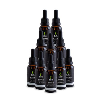 Aceite de CBD 2000 MG - 3 Sabores x10