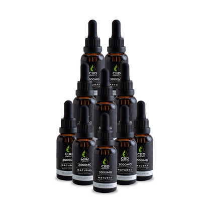 Aceite de CBD 3000 MG - 3 Sabores x10