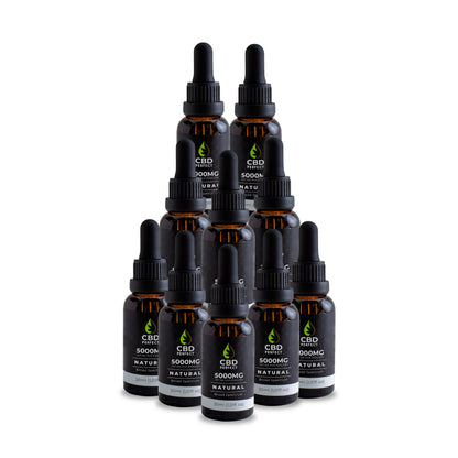 Aceite de CBD 5000 MG - 3 Sabores x10