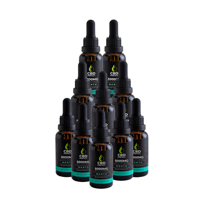 Aceite de CBD 5000 MG - 3 Sabores x10
