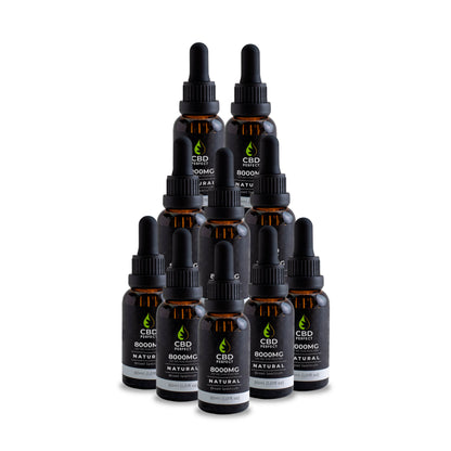 Aceite de CBD 8000 MG - 3 Sabores x10
