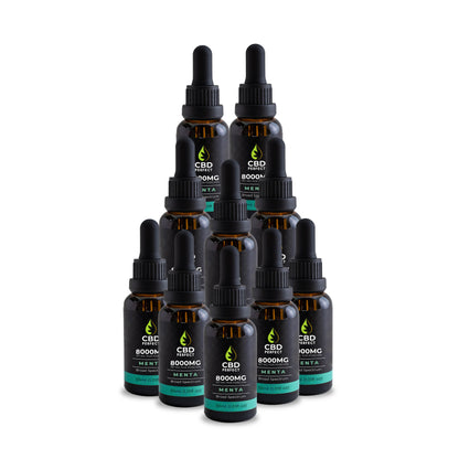 Aceite de CBD 8000 MG - 3 Sabores x10