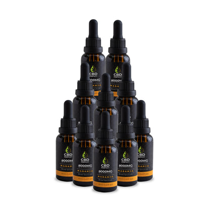 Aceite de CBD 8000 MG - 3 Sabores x10