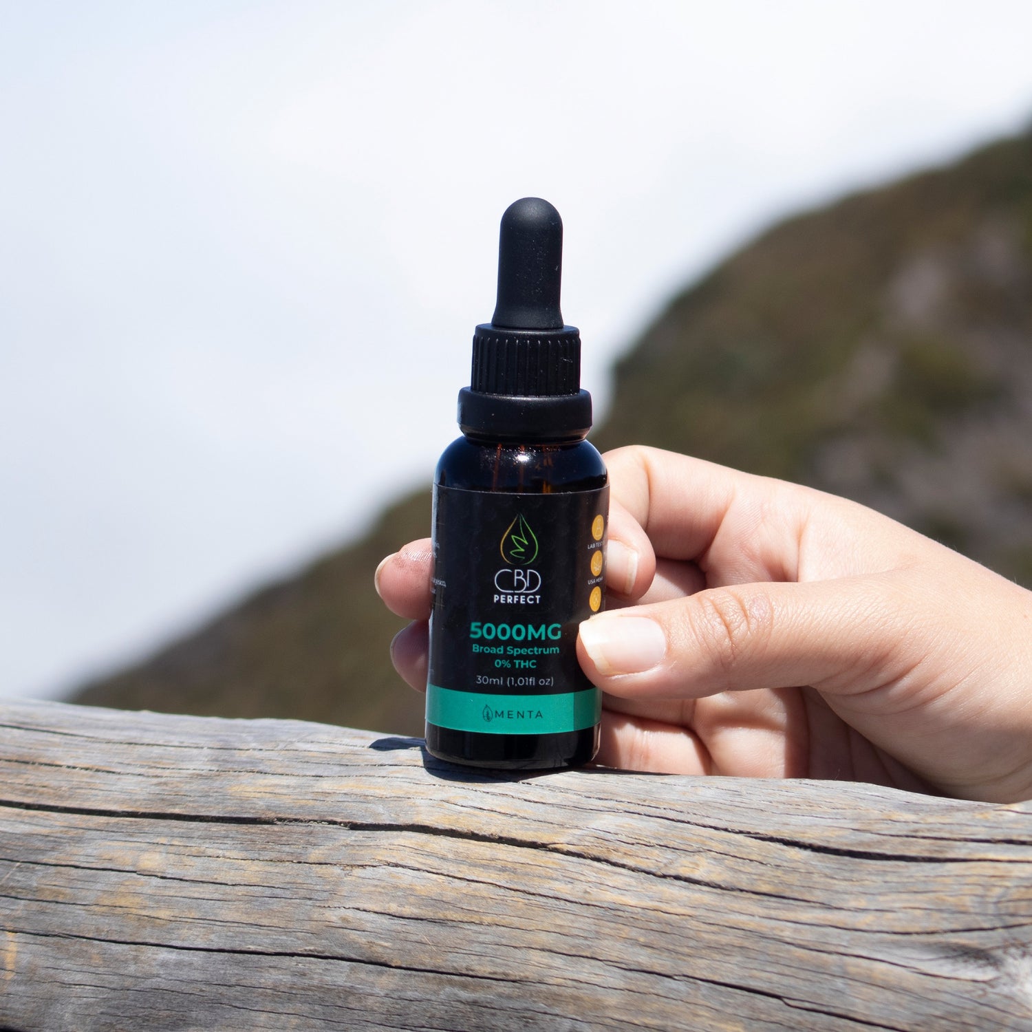 gotas cbd sabor menta 5000
